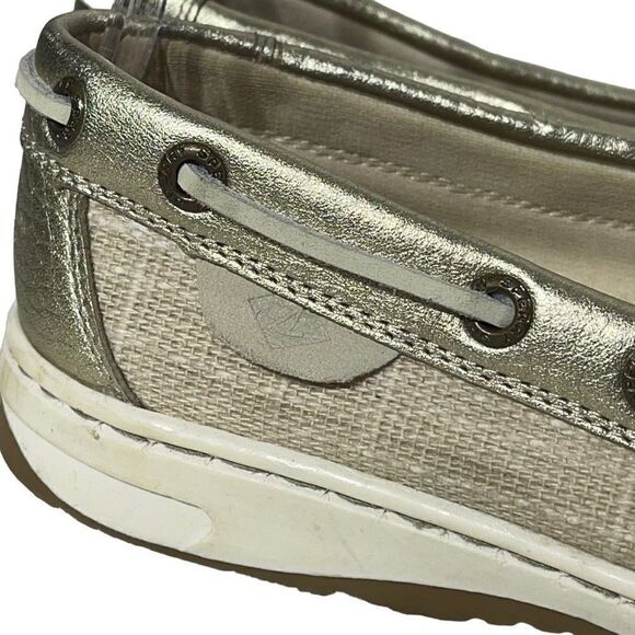 Sperry Top-Sider Women's Casual Deck Slip-on Loafers Shoe Size 5.5 gold - Picture 2 of 16